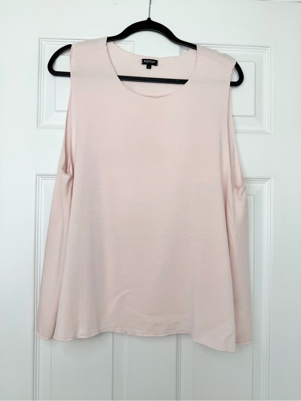 Bleusalt Size 5 • Light Pink Terry The Swing Tank Top Aline Sleeveless.